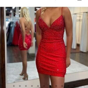 Brand new red homecoming/cocktail dress. Size 2